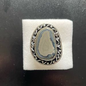Agate ring size 7